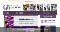 Desktop Screenshot of nivas.org.uk